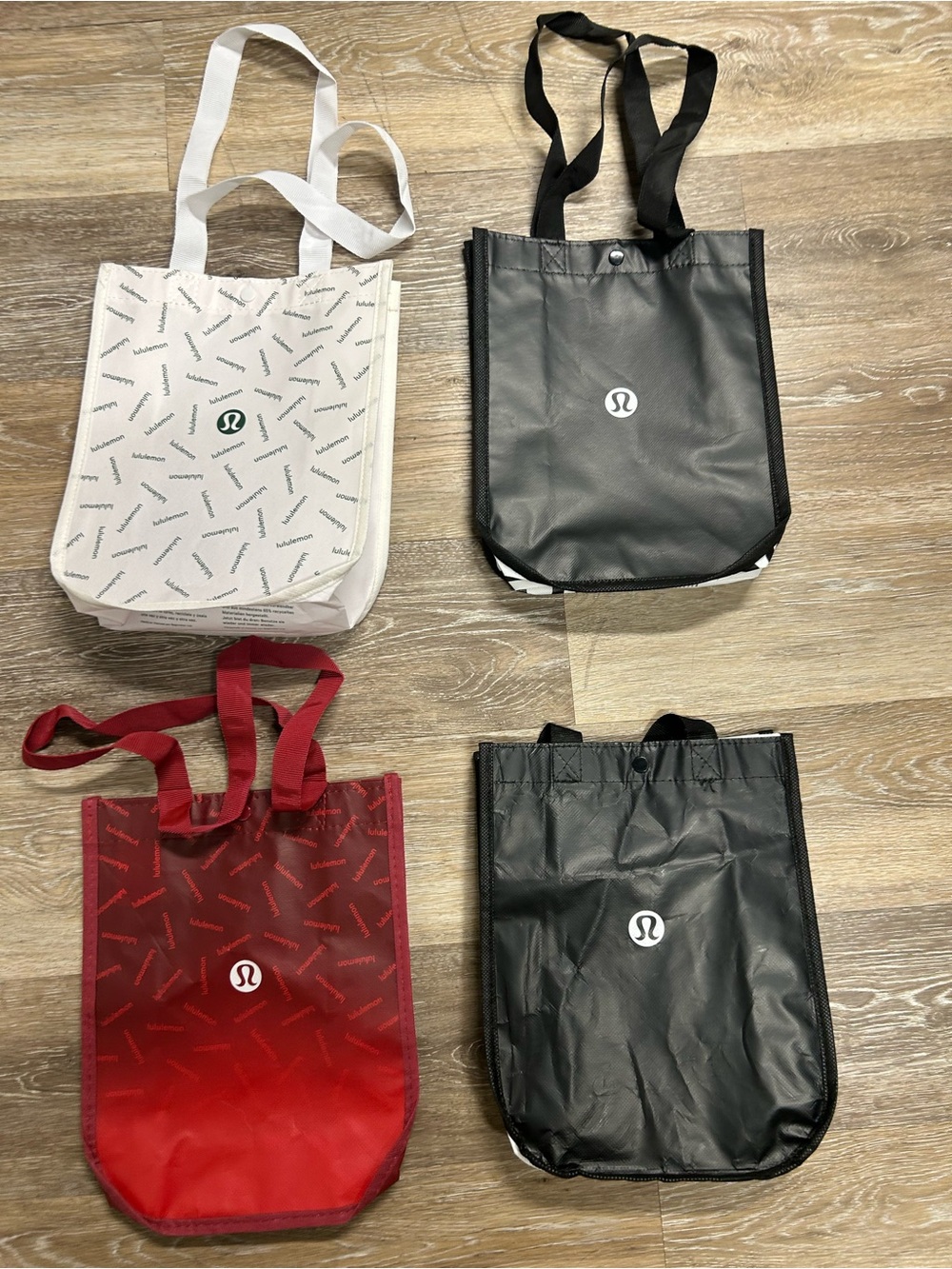 lululemon athletica Reusable Duffel Tote Bags in Red, Black, White - Picture 2 of 7